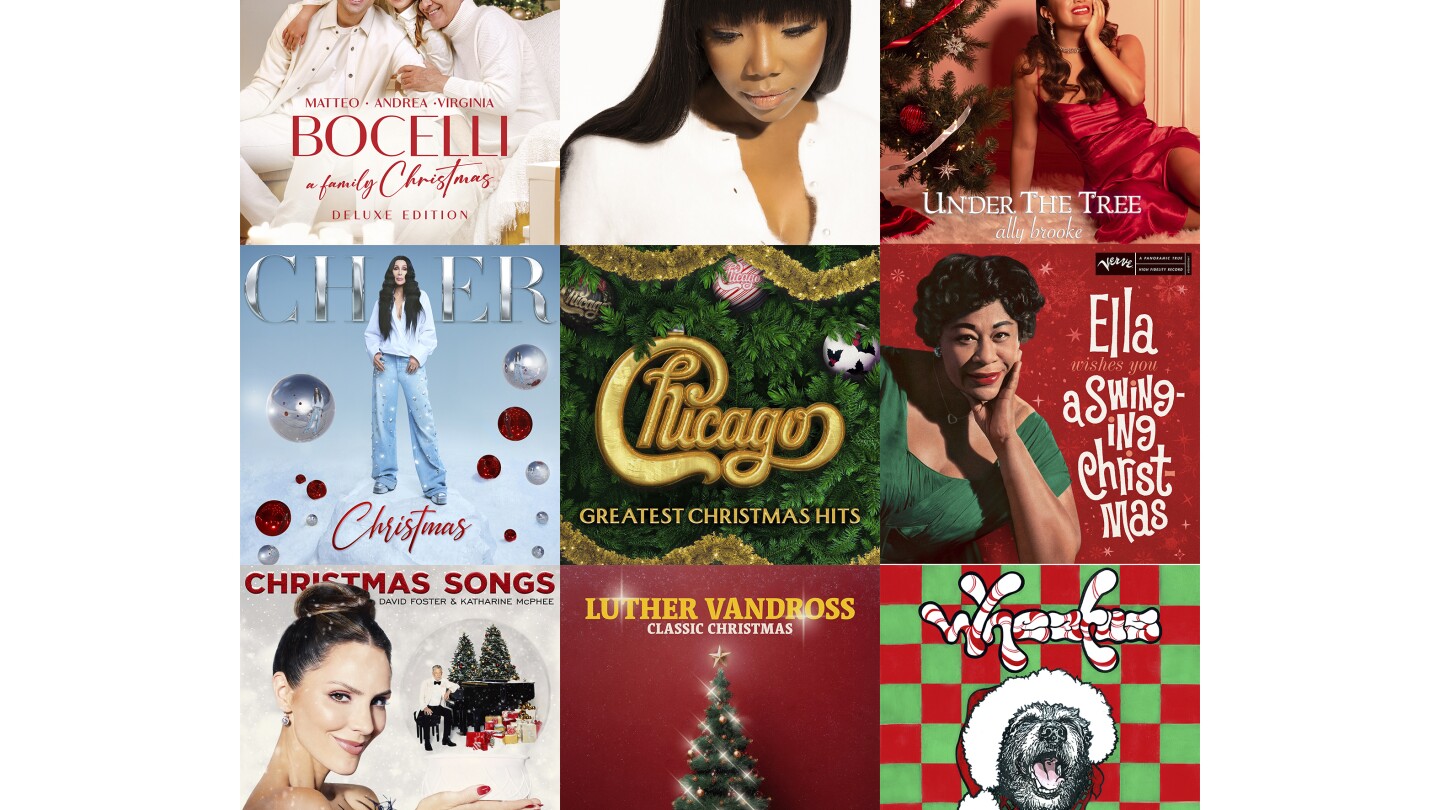 Christmas music Cher Brandy Luther Vandross new albums AP News